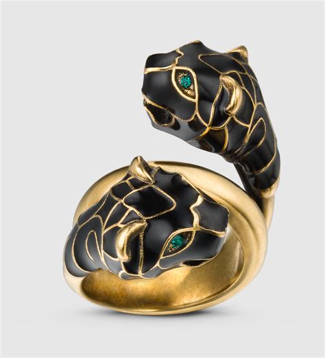 gucci tiger heads ring|Gucci tiger head bag.